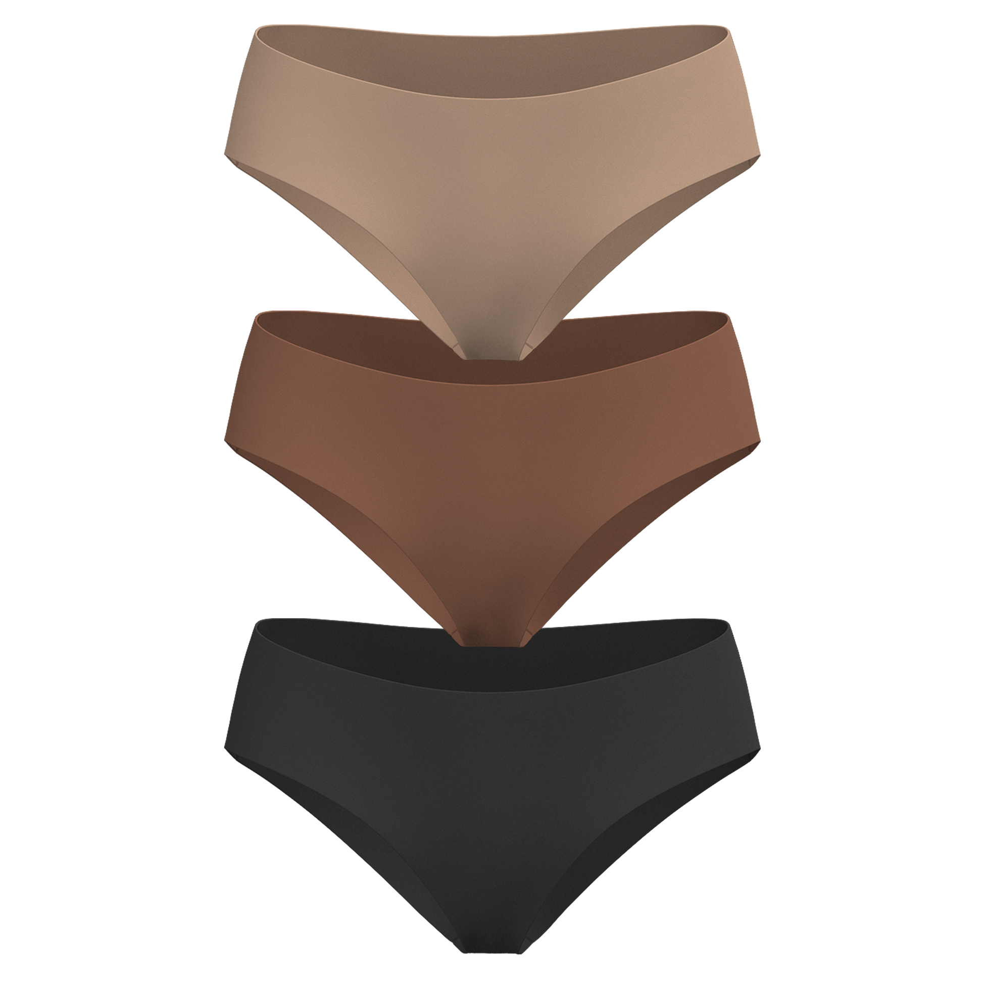 Low Rise Hipster 3 Pack [Dark Neutrals] – PantyPromise