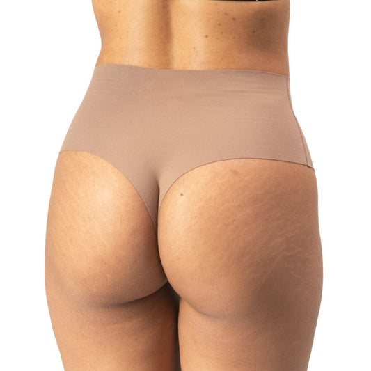 Mid-Rise Thong - Seamless Cotton